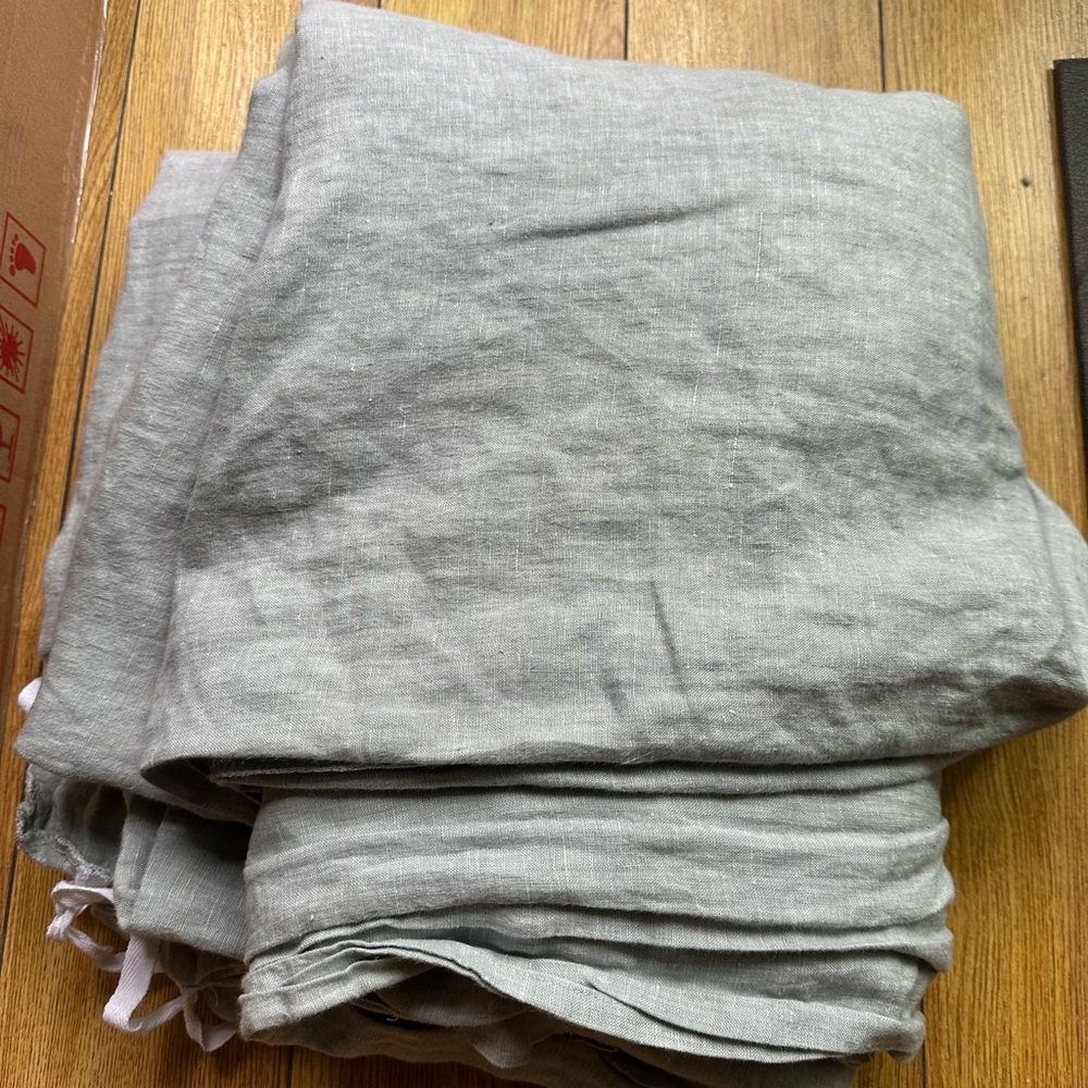 West Elm Linen Duvet
